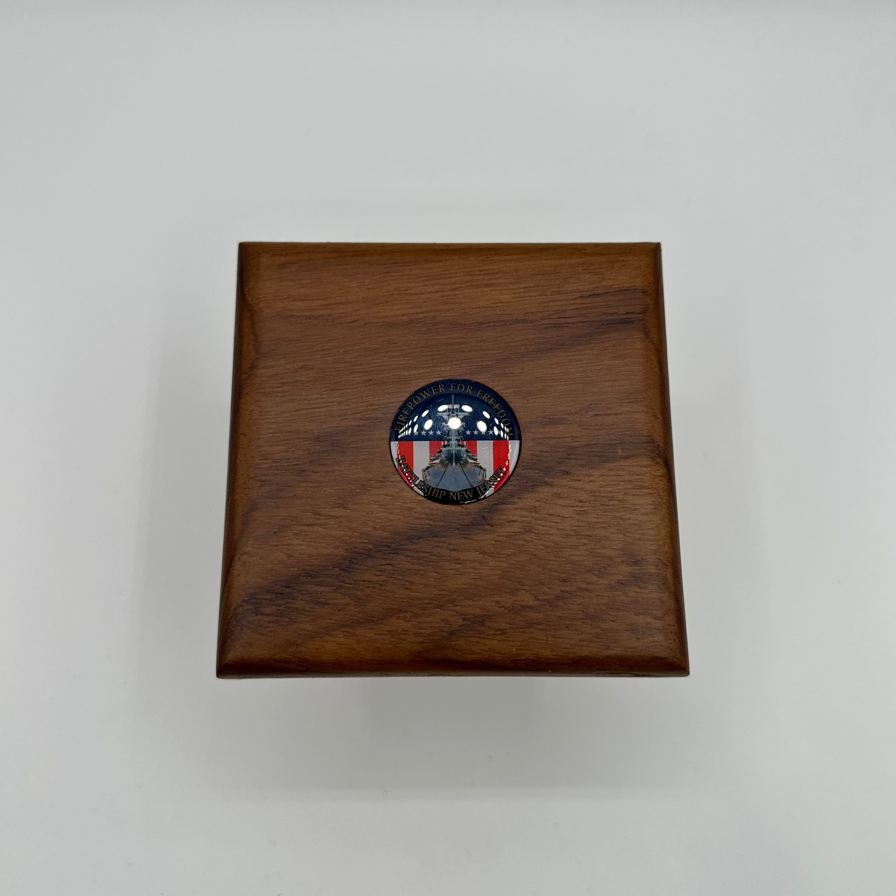 Flat Display Teak with Firepower Emblem