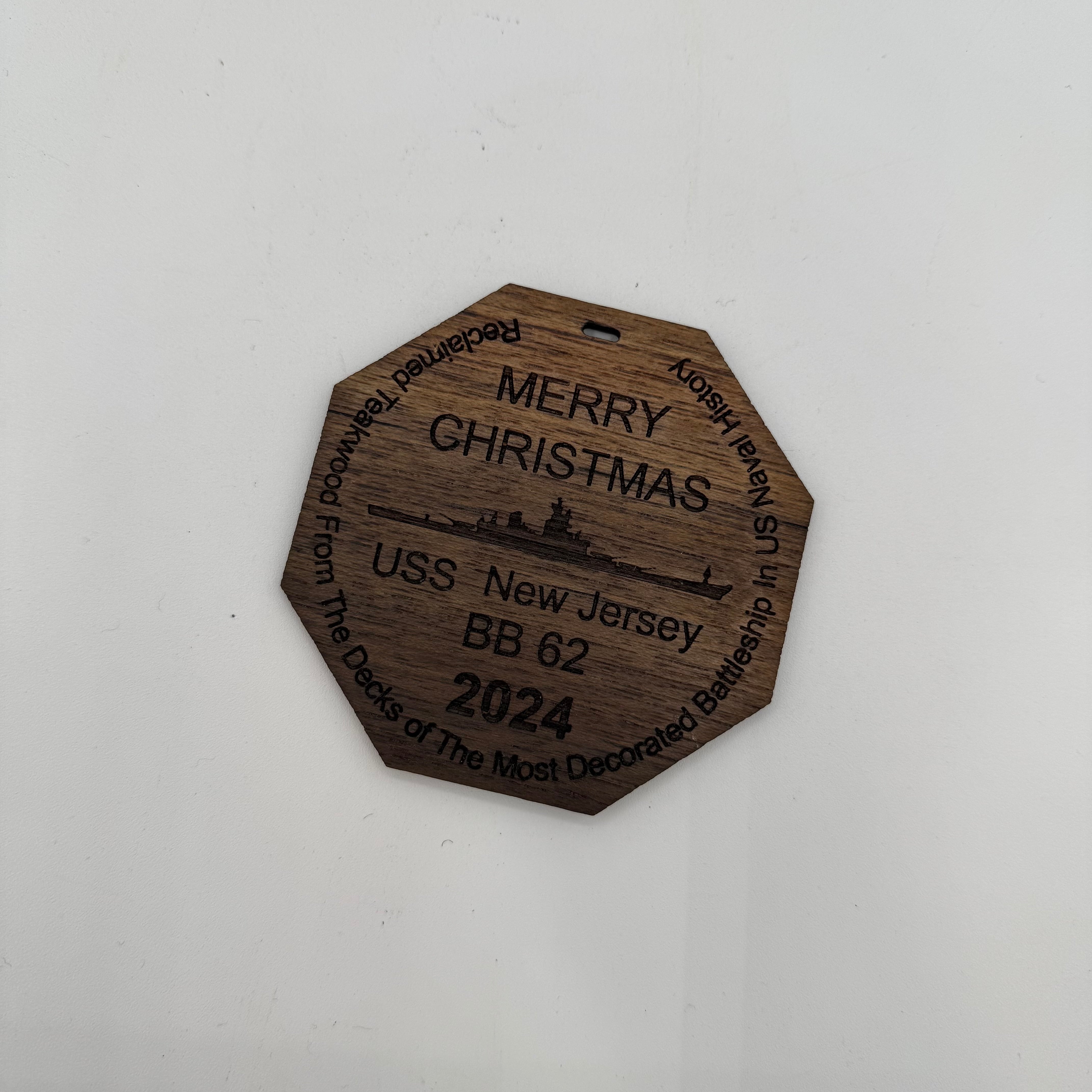 2024 Limited Edition Teak Ornament