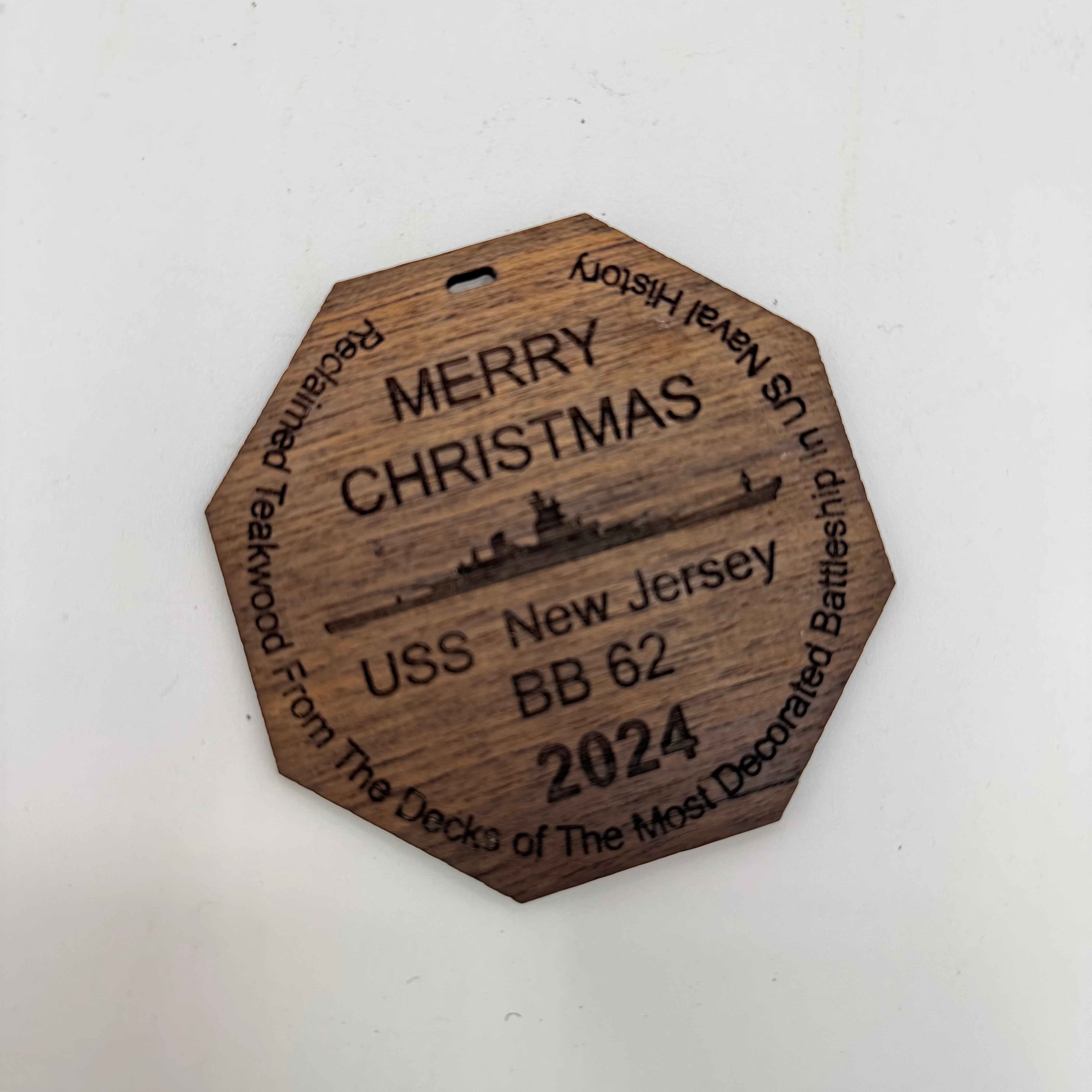 2024 Limited Edition Teak Ornament - 0