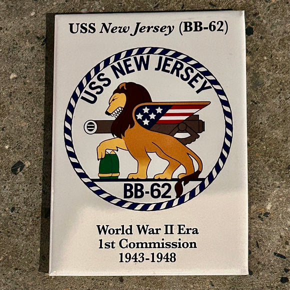 1st Commission WWII Magnet