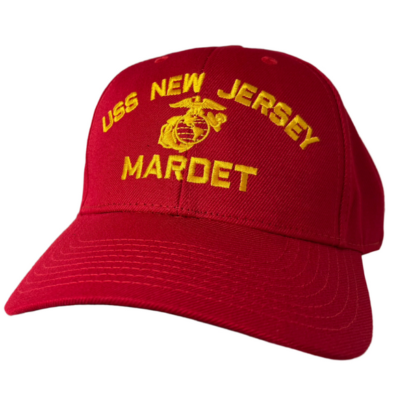 BB-62 USMC MARDET Command Cap