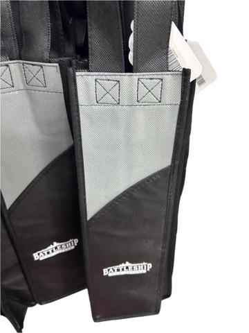 Battleship NJ Wine Bottle Bag Grey