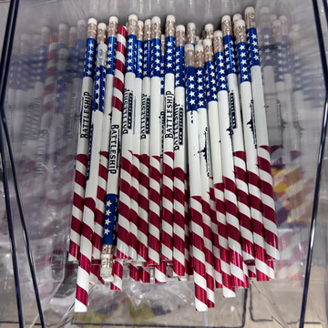 Pencil American Flag
