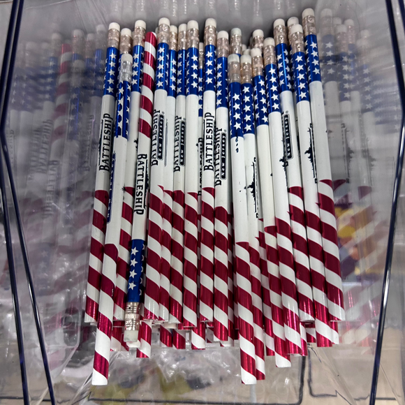 Pencil American Flag