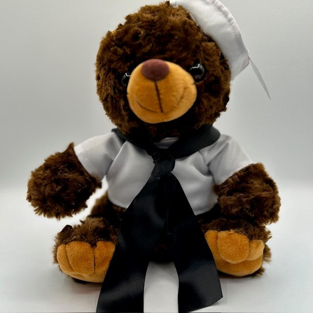 Navy Bear with Sailor Hat