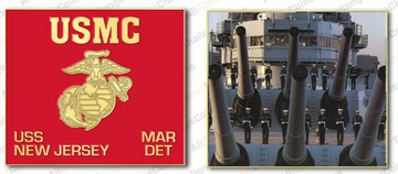 Battleship USMC MARDET Challenge Coin - 0
