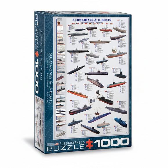 Submarines and U Boats 1000 Piece Puzzle (6000-0132)