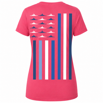 Toddler Battleship New Jersey 250 Unisex T-Shirt (Power Pink) - 0