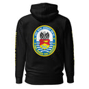 USS New Jersey BB-62 - Manned & Ready Hoodie (Black)-2