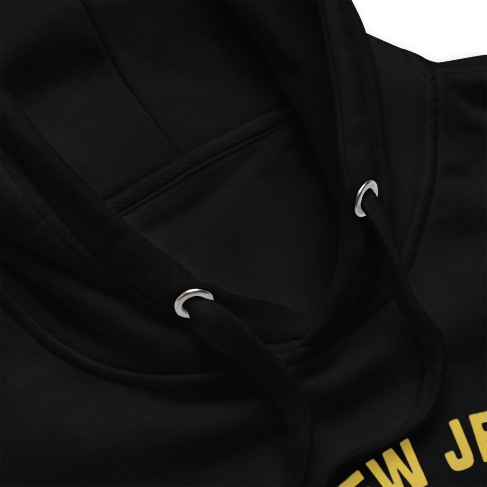 USS New Jersey BB-62 - Manned & Ready Hoodie (Black)