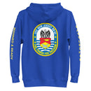 USS New Jersey BB-62 - Manned & Ready Hoodie (Team Royal)-2