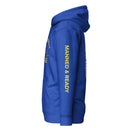 USS New Jersey BB-62 - Manned & Ready Hoodie (Team Royal)-4