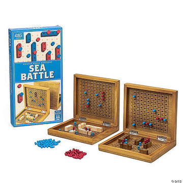 Wooden Sea Battle Game