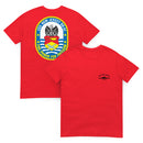 Battleship New Jersey Crest T-Shirt (Team Red)-5